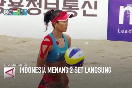 Voli Pantai Putri Indonesia sumbang perunggu