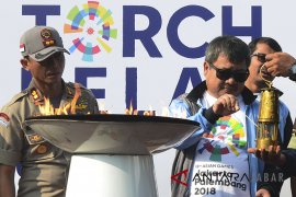 Pelepasan api obor Asian Games