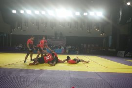 Kabaddi putra Indonesia bungkam Nepal