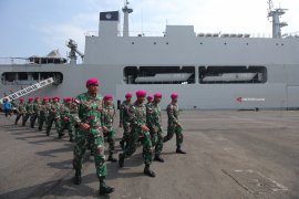 Satgas Rimpac Tiba Di Surabaya