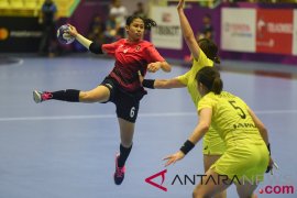 Timnas bola tangan putri indonesia siap tantang Korea Utara