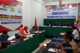Mediasi gagal, sengketa pemilu di Agam berlanjut ke sidang ajudikasi
