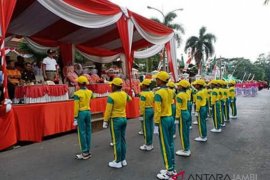 Gerak jalan cepat meriahkan HUT Kemerdekaan di Sarolangun