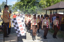 Ribuan Peserta Ramaikan Gerak Jalan Bone Bolango