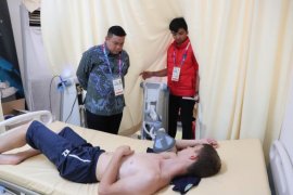 Asian Games - Alat terapi modern pulihkan cedera atlet lebih cepat