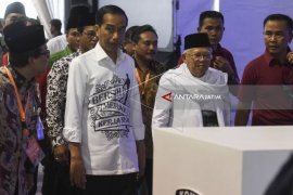 "Selawat Badar" Sambut Kedatangan Jokowi dan Ma'ruf