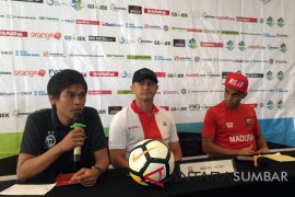 Madura United sesumbar tumbangkan Sriwijaya di Padang