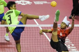 Sepak Takraw Penyisihan Quadrant Putri Indonesia vs Myanmar Page 3 Small