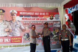 Warga bernama "Agus" dapat SIM gratis