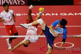 Indonesia masuk final sepak takraw merupakan sejarah baru