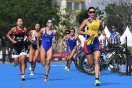 Asian Games (triathlon)  - Atlet putri Jepang raih medali emas