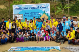 Dosen UI gelar camping anak-anak berkebutuhan khusus