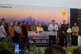 Wali Kota Apresiasi Kepedulian warga Bantu Korban Bencana Lombok