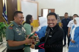 Pisah sambut Dandim 0209/LB di Labura