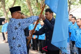 Pj Bupati lepas 420 orang kontingen karang taruna HSS