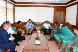 Pemprov Bali kenalkan "pecalang" ke polisi Inggris