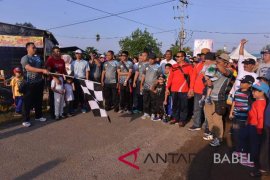 Ratusan hadiah meriahkan jalan santai HUT PT Timah ke-42