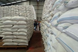 Target serapan beras Bulog Tulungagung pada 2020 turun