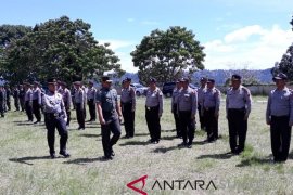 Dandim 0210 pimpin gelar pasukan pengamanan pemilu 2019