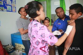 Puskesmas Timika Jaya jadwalkan ulang imunisasi MRP