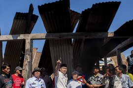 Pasca kebakaran pasar induk Gedebage