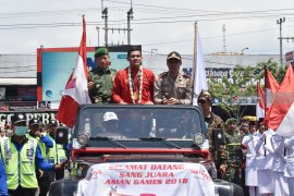 Penyambutan Peraih Medali Emas Asian Games