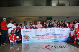 BUMN Hadir : Peserta SMN dari NTB tiba di Tanjungpinang