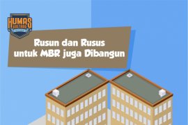 Rusun dan Rusus untuk MBR juga Dibangun