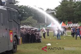 Video - Polres HSS gelar simulasi Sispamkota