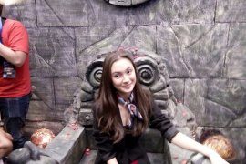 Caitlin Halderman Akui Peran Linda "Dreadout" Sangat Menantang