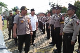 Wabup Sarolangun hadiri apel Oparasi Mantap Brata