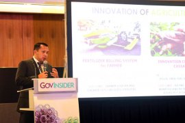 Gubernur Lampung memaparkan "Smart City" di Singapura