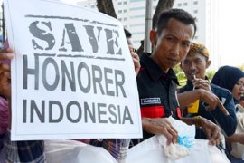 Puluhan guru honorer Banjarmasin kecewa, gagal CPNS