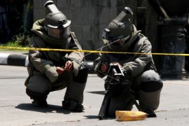 Simulasi ancaman bom