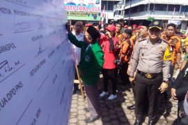 Polres Padangsidimpuan gelar pasukan pengamanan pemilu 2019