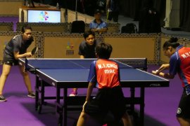 Ana dan Lola raih perak di nomor beregu tenis meja