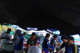 Tagana Manado Buka Dapur Umum di Sigi