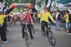 Ribuan peserta ikuti Sepeda Nusantara dan Internasional Gowes Siti Nurbaya Adventure II
