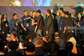 Jokowi hadiri apel siaga pemenangan Partai Nasdem