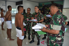 52 Catam dari Korem Sibolga lolos testing ke pusat