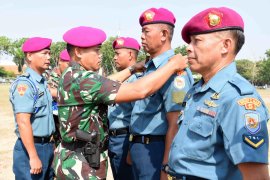 104 Prajurit Yonif 5 Marinir Naik Pangkat