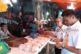 Kadin-Disdag Nunukan pantau harga daging ayam di pasar