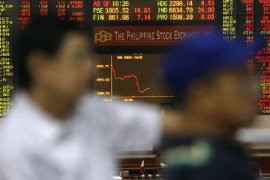 Pasar saham Filipina berakhir 0,61  persen lebih tinggi