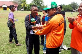 Sungai Landas juara Sepak Bola Gala Desa