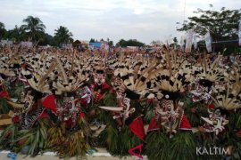 Festival Hudoq Mahulu berhasil pecahkan Rekor Muri