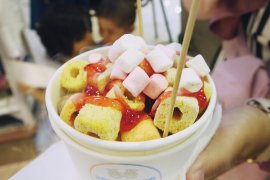 Sensasi makanan ringan ala Korea di Lampung Fair