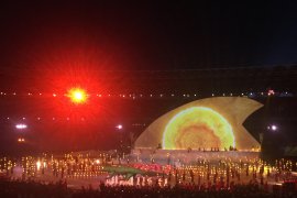 Lagu Kemenangan menutup upacara pembukaan Asian Para Games 2018