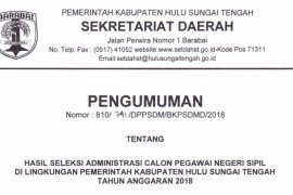 3205 Pelamar lulus seleksi Administrasi CPNS HST, Cek nama anda disini