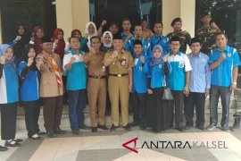 KNPI HST nyatakan dukungan penolakan tambang pada hari sumpah pemuda