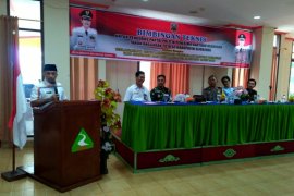 Bimtek pengelolaan bantuan keuangan digelar Kesbangpol Sijunjung